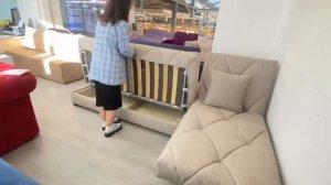 диван книжка с оттоманкой