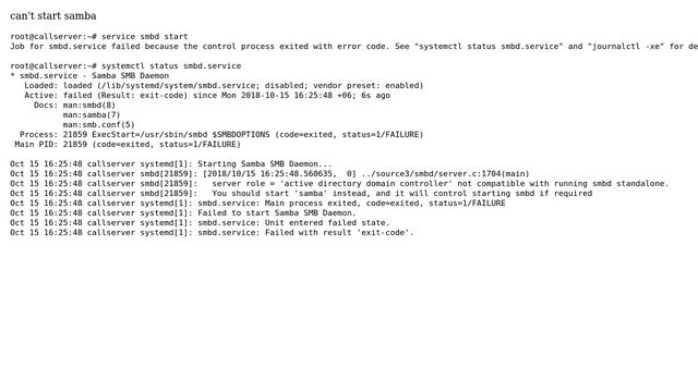 Unix & Linux: Samba not starting on Ubuntu Server 16.04 смотреть онлайн