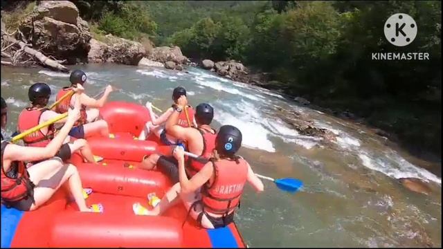 Адыгея. Рафтинг. Река Белая. Август смотреть онлайн