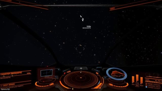 Elite: Dangerous . Как собирать в космосе контейнеры.