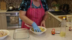 Куриные голени с картошкой