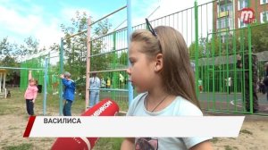 В Улан-Удэ торжественно открыли новую спортивную площадку