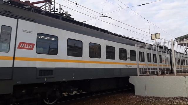 Электропоезд ЭП2Д-0080 станция Голицыно до Белорусского вокзала. 17.04.2022. смотреть онлайн