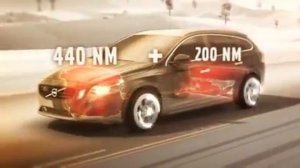 Volvo V60 Plug In Hybrid, Power driving mode animation