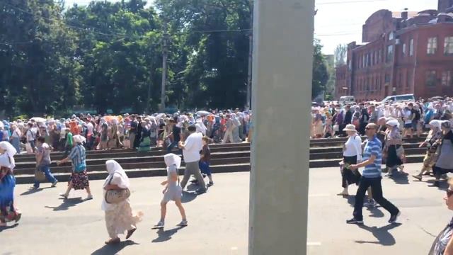 Крестный ход с иконой "Знамение". Курск 2016. Ч. 4. смотреть онлайн