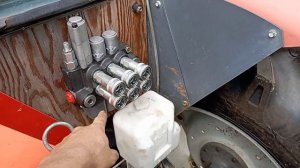подключение дополнительной гидравлики  на японский трактор Kubota GM49
