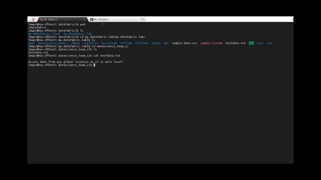 HPE Ezmeral Data Fabric global namespace: Multi-site deployment on-premises and in the cloud смотреть онлайн