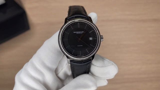 Xship.vn: Raymond Weil Maestro Automatic Black Dial Men Watch 2237-STC-20001 смотреть онлайн