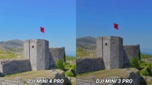 Dji Mini 4 Pro VS Dji Mini 3 Pro Camera test Comparison