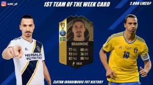 ZLATAN IBRAHIMOVIC | FIFA ULTIMATE TEAM HISTORY | FIFA 10 - FIFA 18