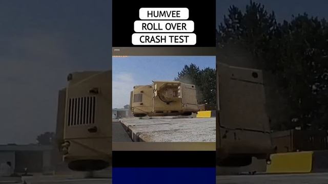 Hummer Roll Over Crash Test