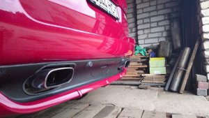 Стоковый  выхлоп BMW Х5 Е53 4.8 IS….без резонатора.