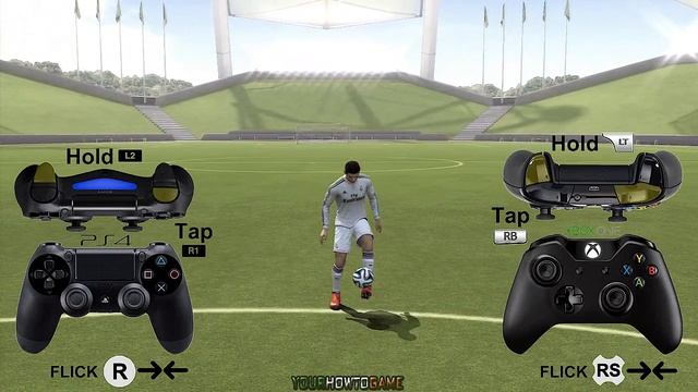 In-Air Elastico ★★★★★ Juggling Tutorial :: FIFA 15 [PS4 / Xbox ONE] ᴴᴰ смотреть онлайн