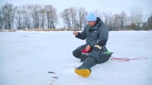 Зимняя ловля плотвы на реке Большой Черемшан