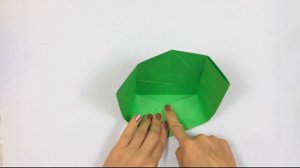Как сделать из бумаги корзинку оригами | Origami Basket easy