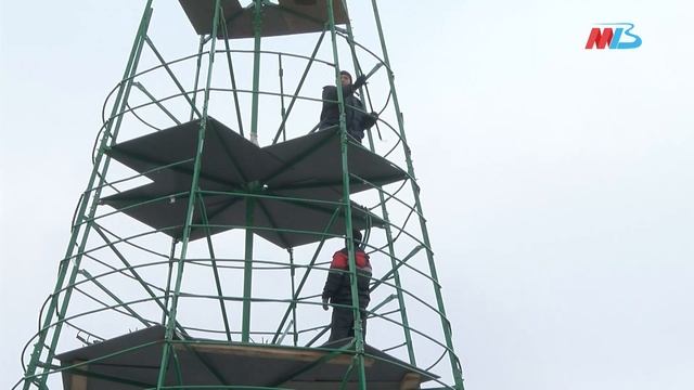 Как выглядит новогодняя елка-2020 на Центральной набережной Волгограда