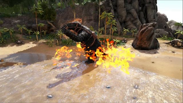 Fallen Demonic Megatherium is OP 😱🔥 : Primal Fear 100X : ARK: Survival Evolved : Part 92 [ Hindi ] смотреть онлайн