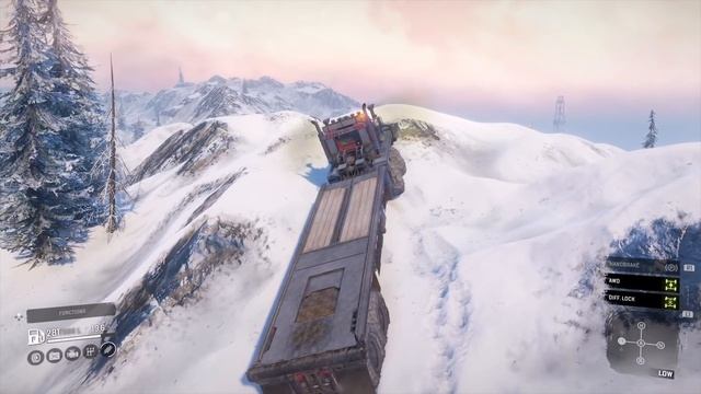 SnowRunner Western Star Twin Steer Updated Gameplay And Review смотреть онлайн