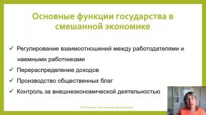 Экономическая сфера общество.СПО