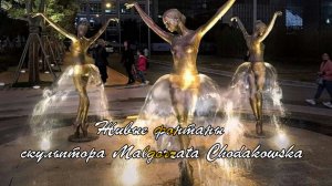 Живые фонтаны скульптора Malgorzata Chodakowska*