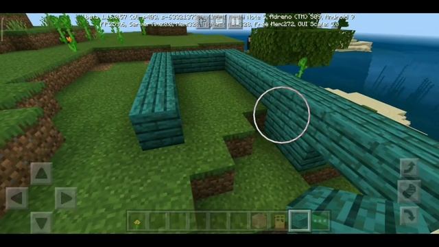Играю в Майнкрафт на телефоне 1 серия/ Строю дом