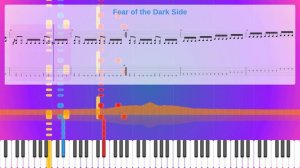 Fear Of The Dark Side Sheet Music Free, Fubu Synthesia Piano