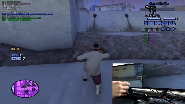 ЗАПУСТИЛ САМП НА ДВУХ МОНИТОРАХ - GTA SAMP RP Legacy смотреть онлайн