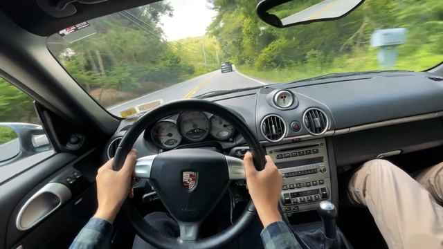 2006 Porsche Cayman S - 4K POV Drive (NO MUSIC) смотреть онлайн