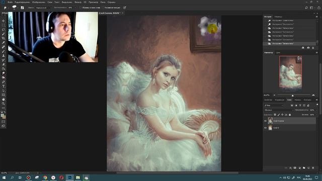 Обработка фото под картину Художественная обработка фотографии