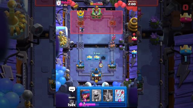 Clash Royal Arena 16 New Deck All time My winning strategy Gameplay Day 138 смотреть онлайн