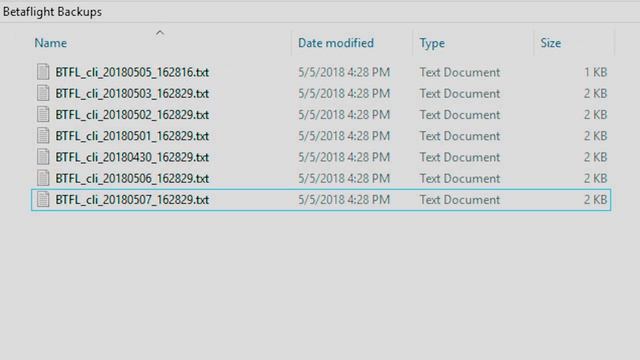 How to create a Betaflight settings backup (and how to restore!) смотреть онлайн