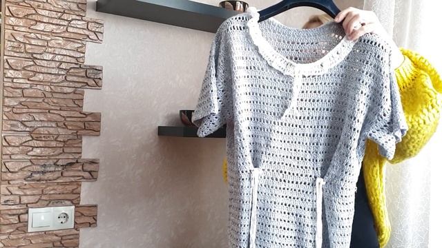 Вязаные вещи в домашних образах. Мои луки на карантине.Одеваемся ярко. смотреть онлайн