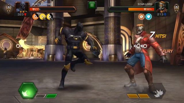 Marvel Contest of Champions: Star Loard vs Black Panther | Marvel champions | Star Lord #marvel смотреть онлайн