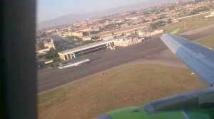 Взлёт с аэропорта Самарканд