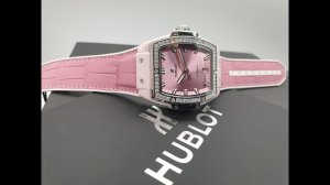 Обзор часов Hublot Spirit of Big Bang Pink Ceramic Titanium Diamonds 39 mm 665.RN.891P.LR.1204