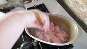 Мама научила Тушёная капуста с Рисом и курицей Очень вкусно