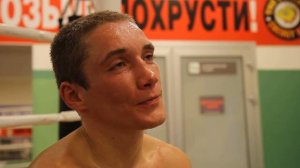 Олег Малиновский - после боя с Хаважи Хацыговым