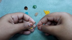 Tutorial aretes (ODY) rivolis encerrados con cristales, mostacillas y superduos