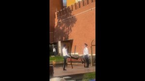 Смена Почётного Караула в Кремле! Вечный огонь. Могила неизвестного солдата. Кремлёвский полк. РФ