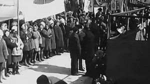 1973 год. Тюменская область. Торжественное открытие нефтепровода Самотлор-Альметьевск.