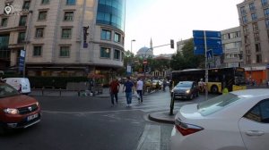 Turkey Istanbul | şişli Istanbul City Center Walking Tour | 4k UHD 60fps | August 2021 on Weekend