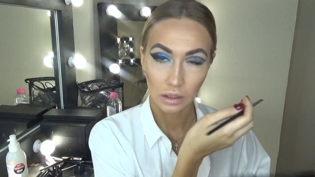 ГРАФИЧНЫЙ ВЕЧЕРНИЙ МАКИЯЖ, МАКИЯЖ НА ФОТОСЕССИЮ смотреть онлайн