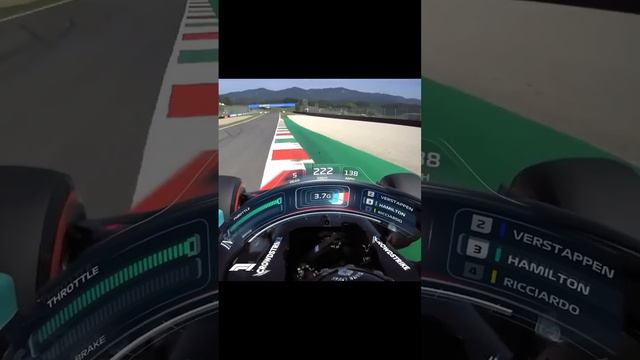 Льюис Хэмилтон демонстрирует безумную скорость и невероятную перегрузку на трассе Формулы-1