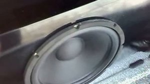 Сабвуфер Иволга 15С и форд-фиеста!