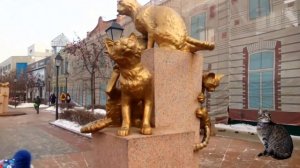 Russia#Alley of Siberian cats#Tyumen#Аллея Сибирских кошек#Тюмень#Россия#