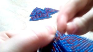 (1)Салфетка из бисера. Часть 4 из 4.