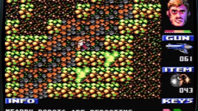 Atari 7800 Attack of the Petscii Robots