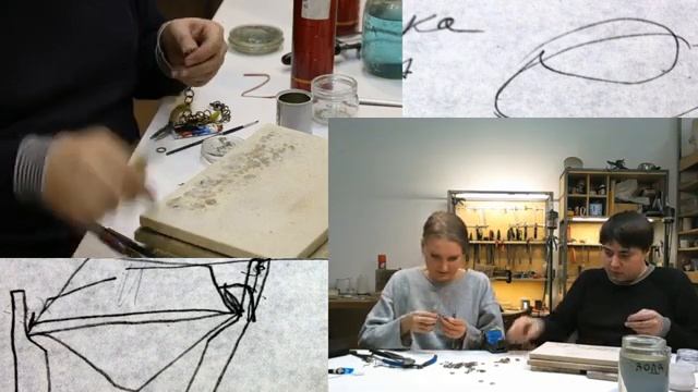 Как сделать цепочку из латуни. смотреть онлайн