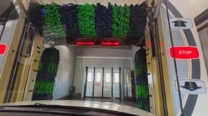 Робот мойка в Питере на АЗС. Показываем процесс!