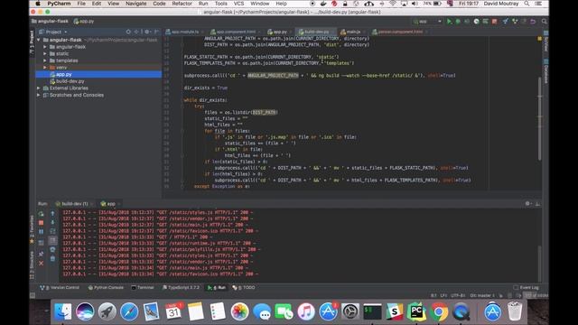 Using Angular with Flask: part 2 смотреть онлайн